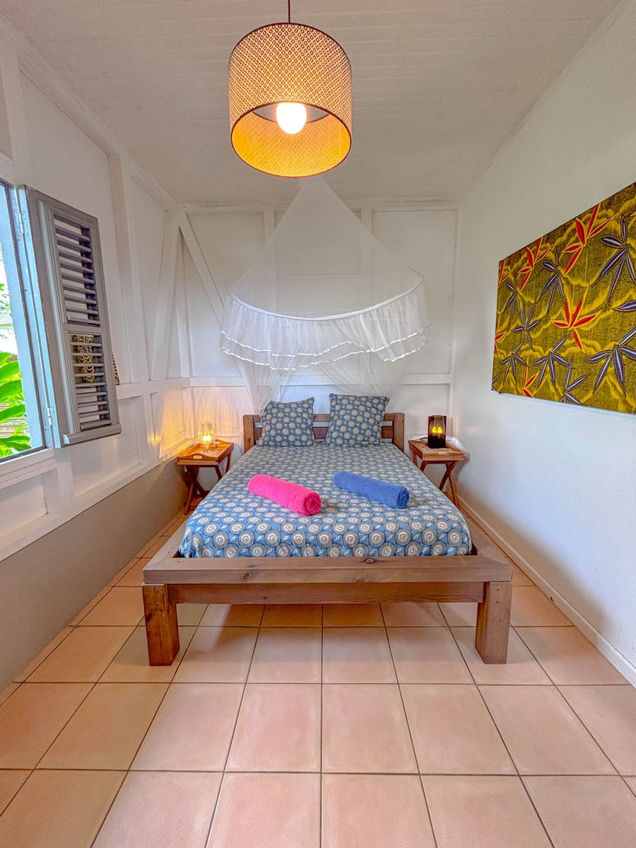 chambre bwa wax location villa gite vacances martinique